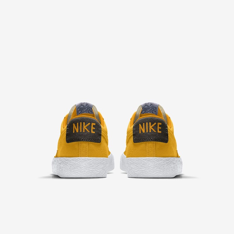 Nike Blazer Lav Sneakers Dame Gul | CV3711-106