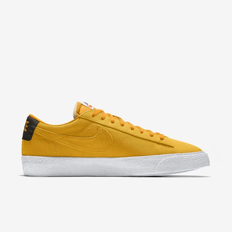 Nike Blazer Lav Sneakers Dame Gul | CV3711-106