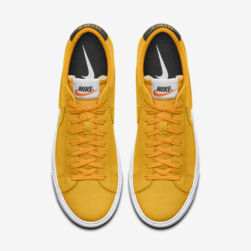 Nike Blazer Lav Sneakers Dame Gul | CV3711-106