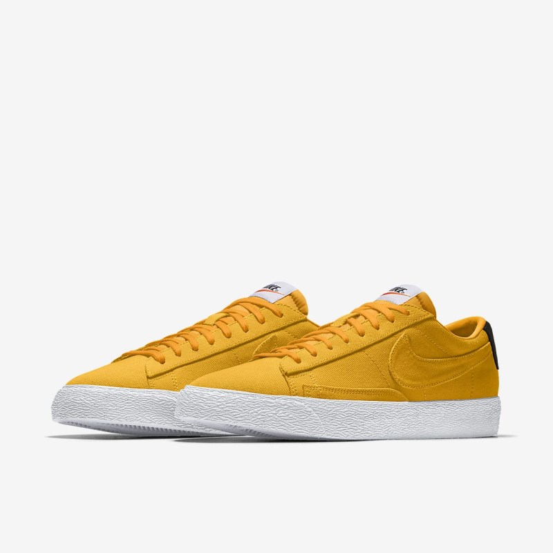 Nike Blazer Lav Sneakers Dame Gul | CV3711-106