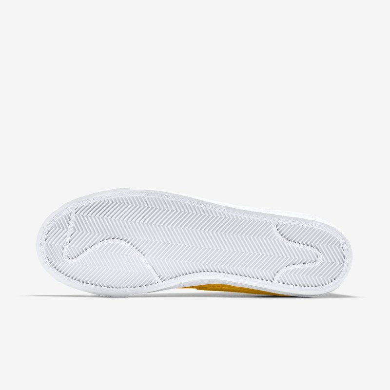 Nike Blazer Lav Sneakers Dame Gul | CV3711-106