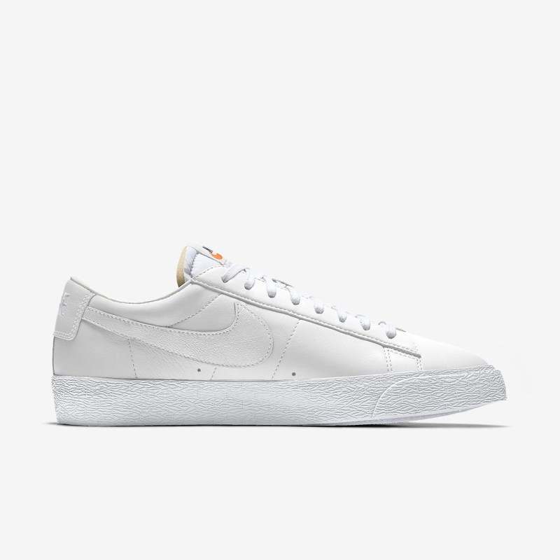 Nike Blazer Lav Sneakers Dame Hvide | GZ7549-305