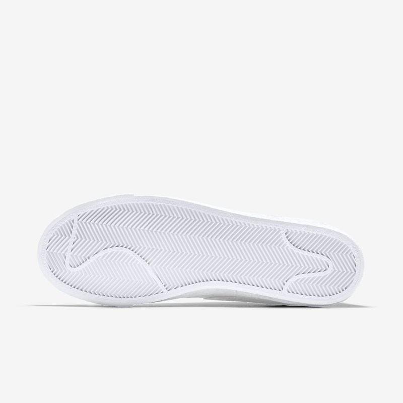 Nike Blazer Lav Sneakers Dame Hvide | GZ7549-305