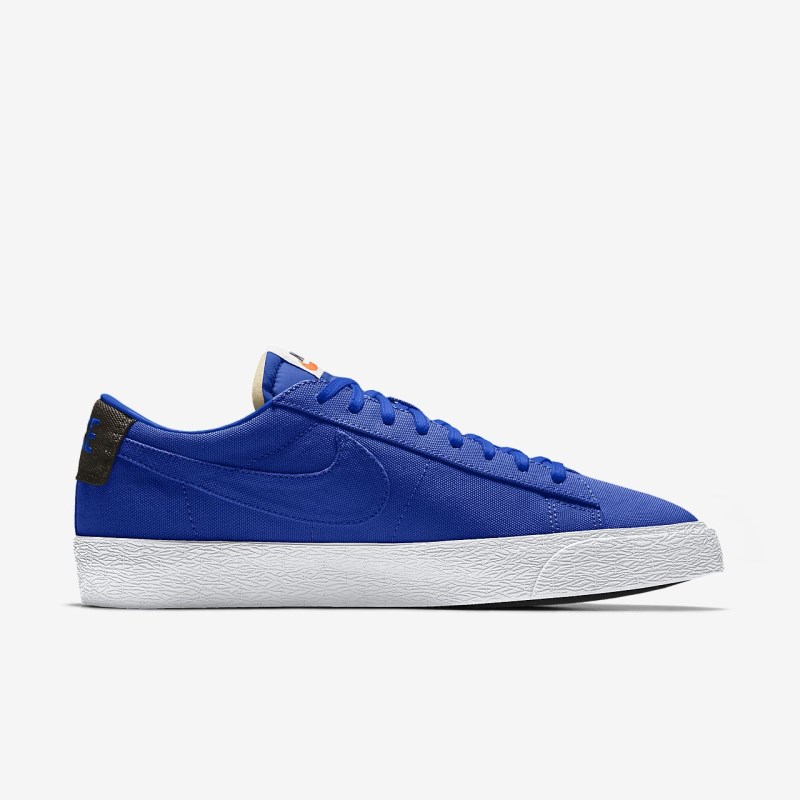Nike Blazer Lav Sneakers Herre Blå | YM7012-948