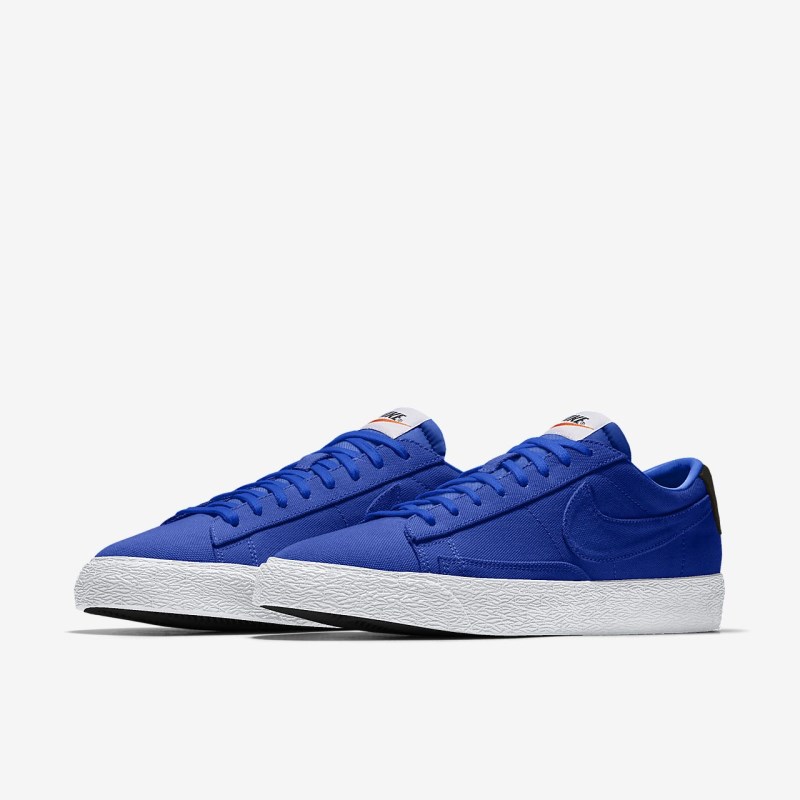 Nike Blazer Lav Sneakers Herre Blå | YM7012-948