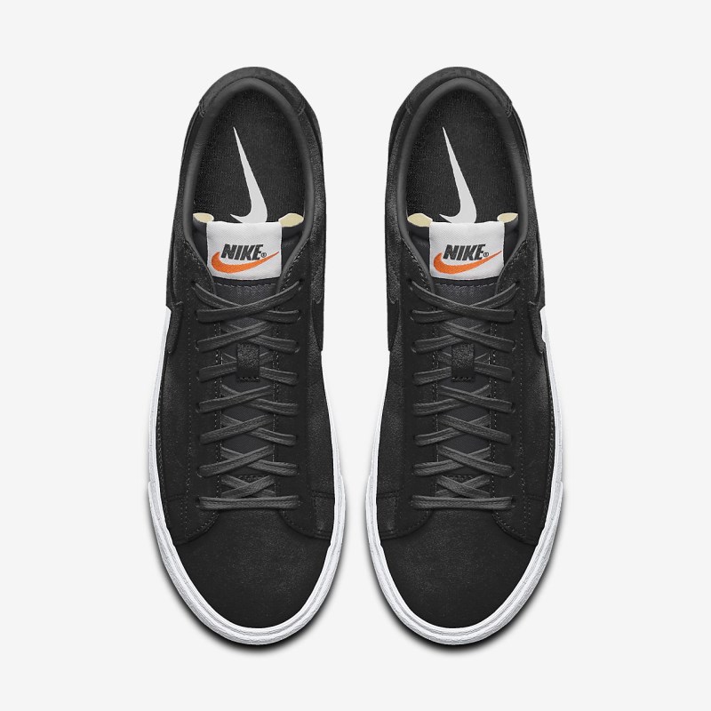 Nike Blazer Lav Sneakers Herre Sort | DR4189-097
