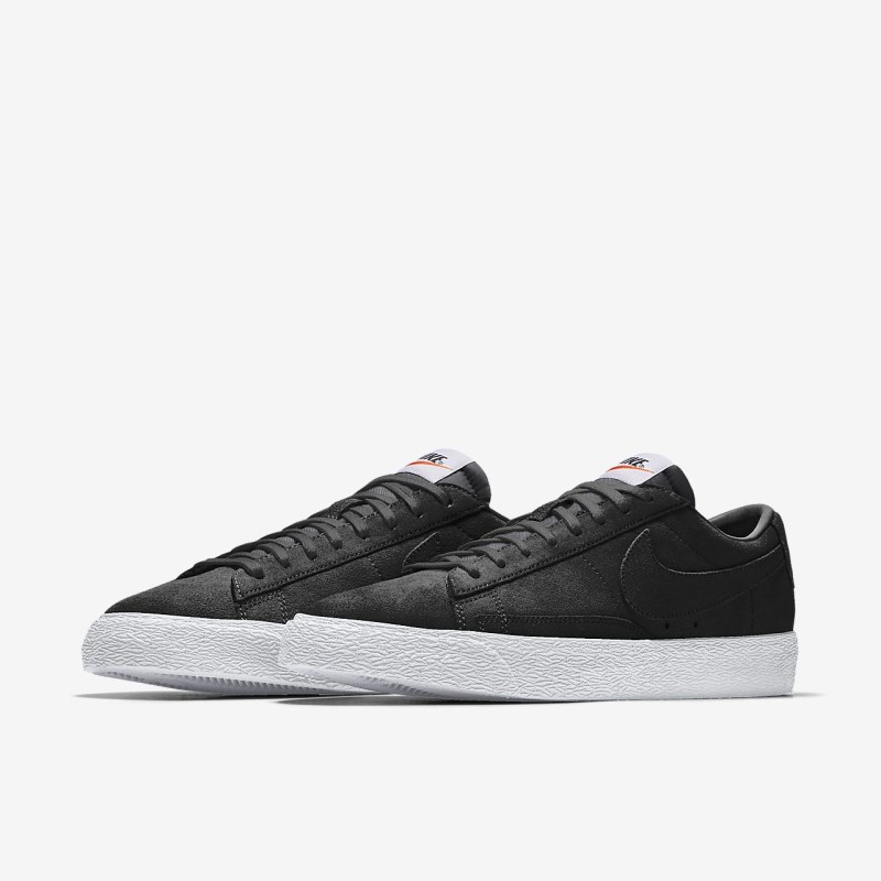 Nike Blazer Lav Sneakers Herre Sort | DR4189-097