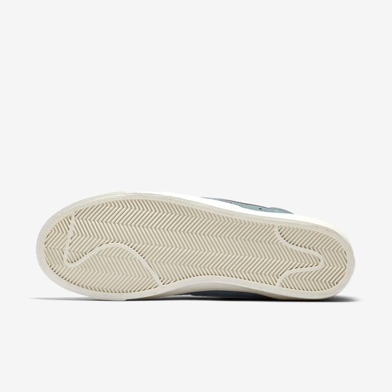 Nike Blazer Mid '77 Ruskind Sneakers Herre LyseBlå | JJ5254-914