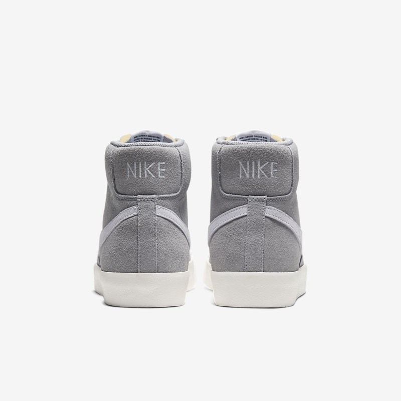 Nike Blazer Mid '77 Ruskind Sneakers Herre Grå | LP4644-262