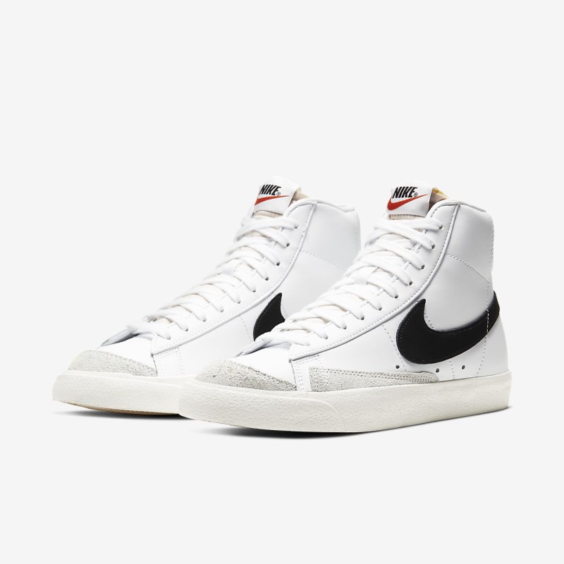 Nike Blazer Mid '77 Sneakers Dame Hvide | TE1273-638