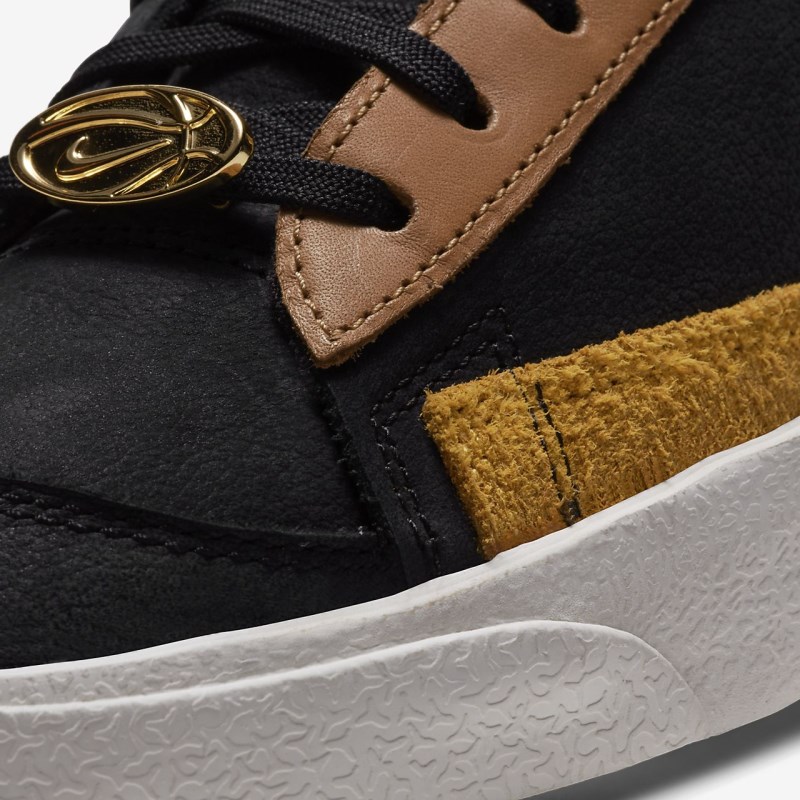 Nike Blazer Mid '77 Sneakers Herre Sort | EO9970-859