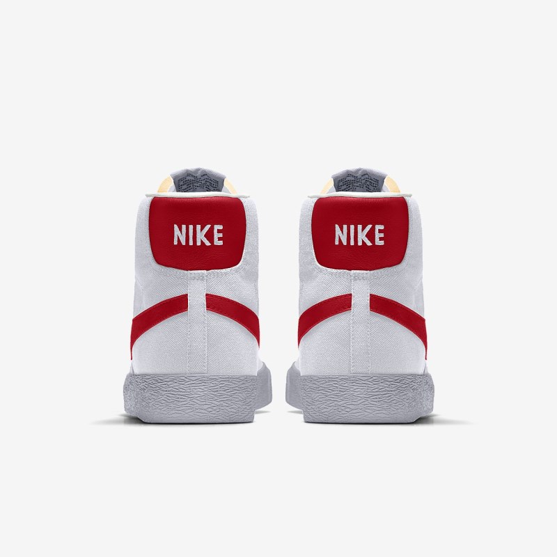 Nike Blazer Mid Sneakers Dame Hvide | TF0400-646
