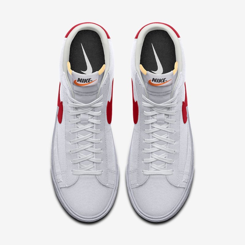 Nike Blazer Mid Sneakers Dame Hvide | TF0400-646