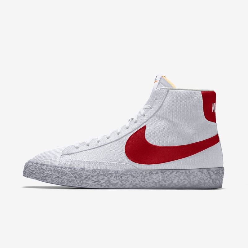 Nike Blazer Mid Sneakers Dame Hvide | TF0400-646