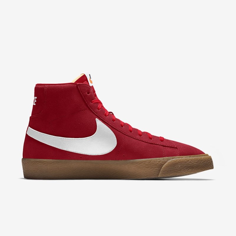 Nike Blazer Mid Sneakers Herre Rød | QX5108-101
