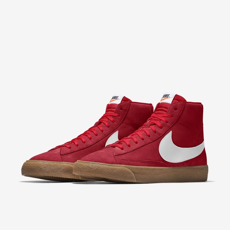 Nike Blazer Mid Sneakers Herre Rød | QX5108-101