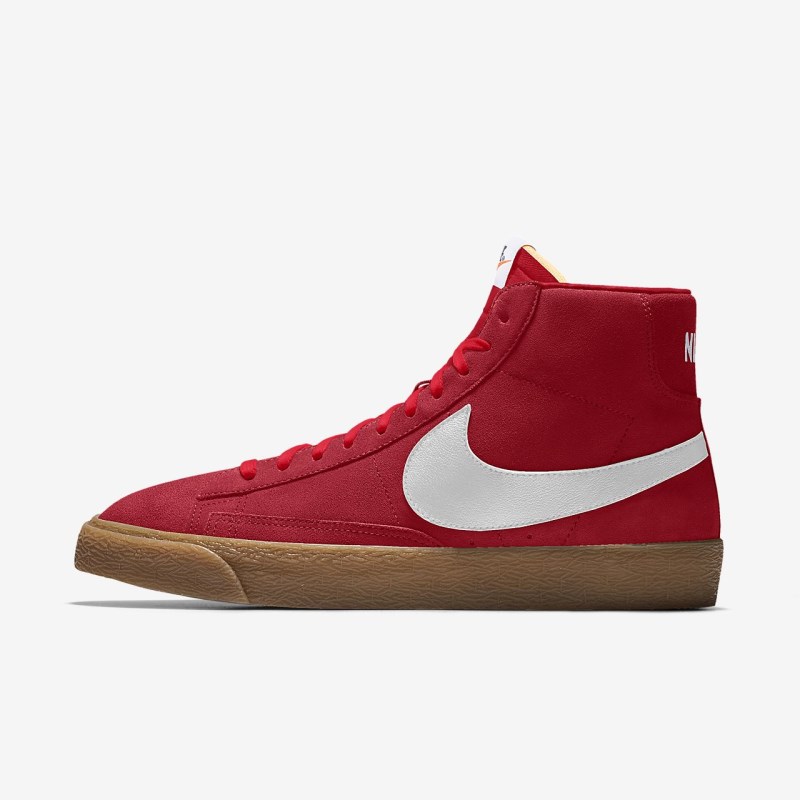 Nike Blazer Mid Sneakers Herre Rød | QX5108-101