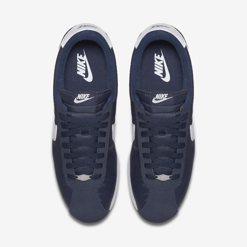 Nike Cortez Basic Nylon Sneakers Herre Obsidian | BY2962-840