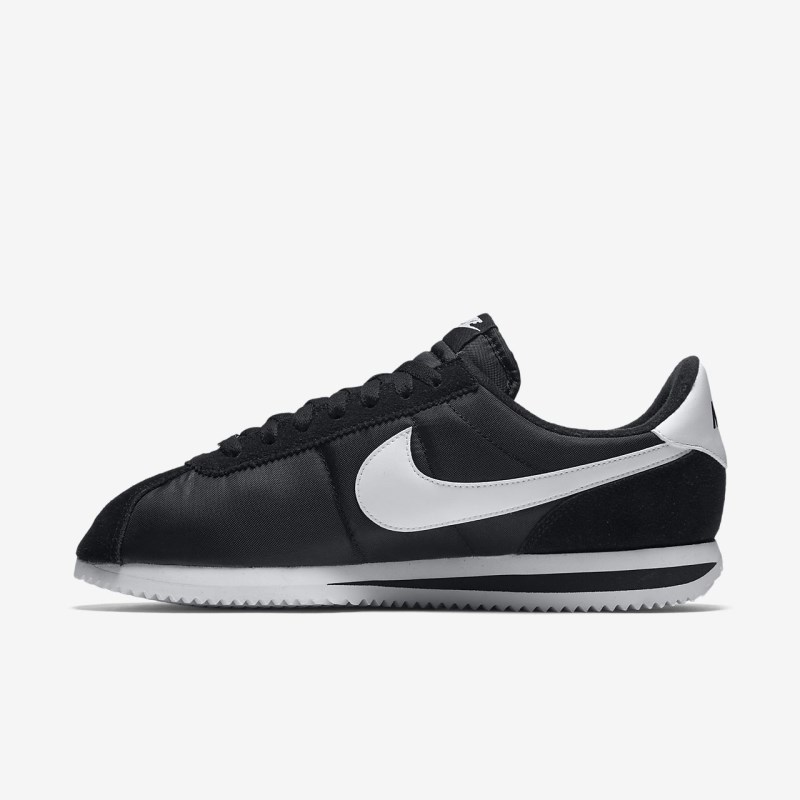 Nike Cortez Basic Nylon Sneakers Herre Sort | TS3505-249
