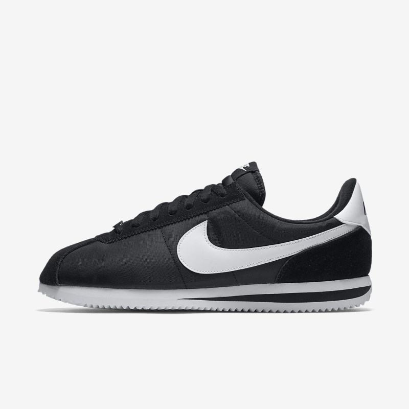 Nike Cortez Basic Nylon Sneakers Herre Sort | TS3505-249