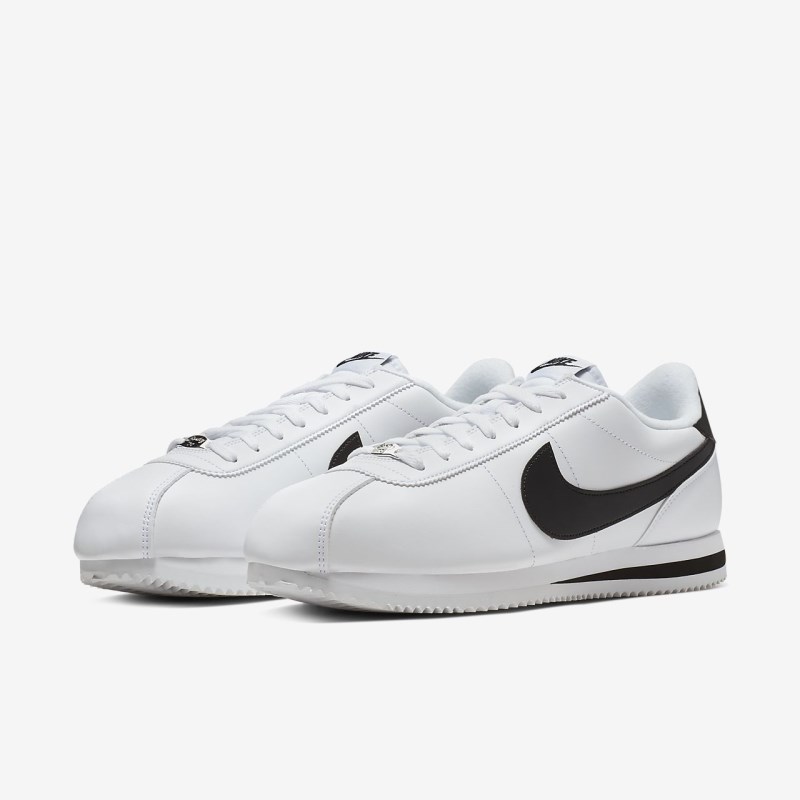 Nike Cortez Basic Sneakers Herre Hvide | MA4256-958