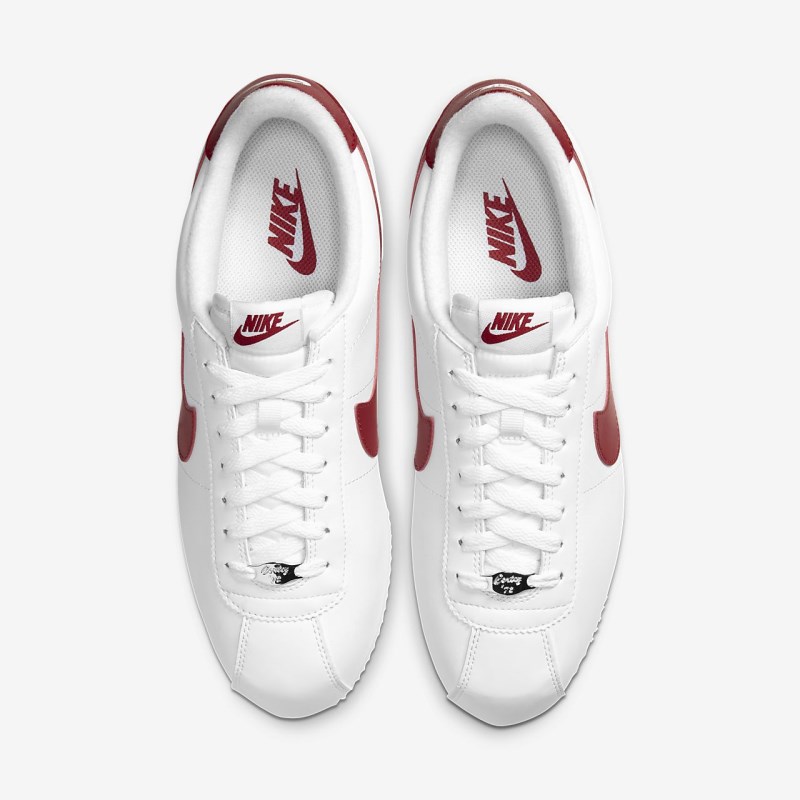 Nike Cortez Basic Sneakers Herre Hvide | ZK4367-662