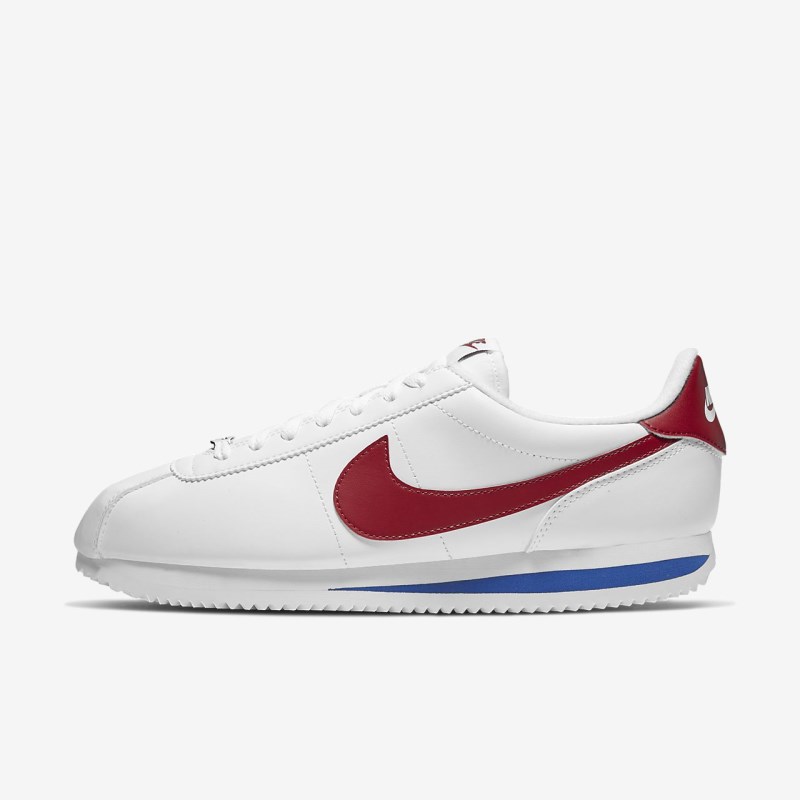 Nike Cortez Basic Sneakers Herre Hvide | ZK4367-662