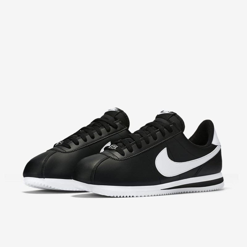 Nike Cortez Basic Sneakers Herre Sort | TM9881-028