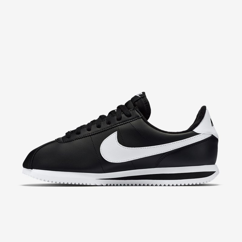 Nike Cortez Basic Sneakers Herre Sort | TM9881-028