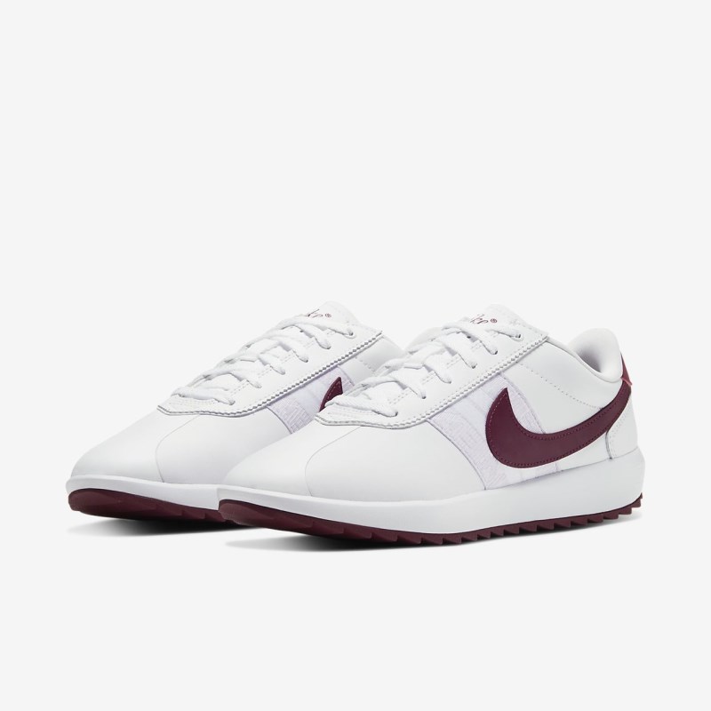 Nike Cortez G Golfsko Dame Hvide | QL5676-171