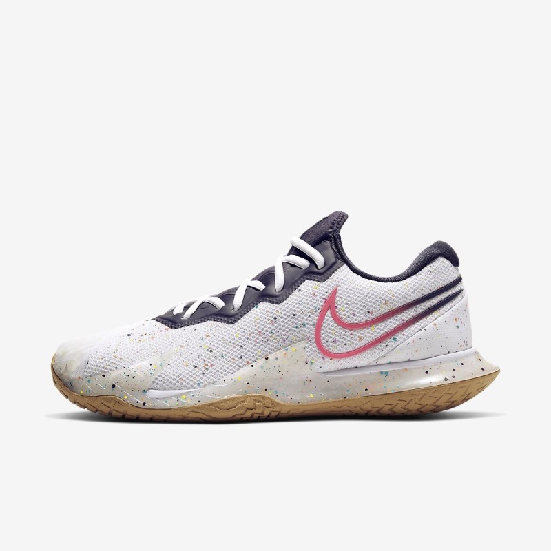 Nike Court Air Zoom Vapor Cage 4 Tennissko Herre Hvide | WI2432-583