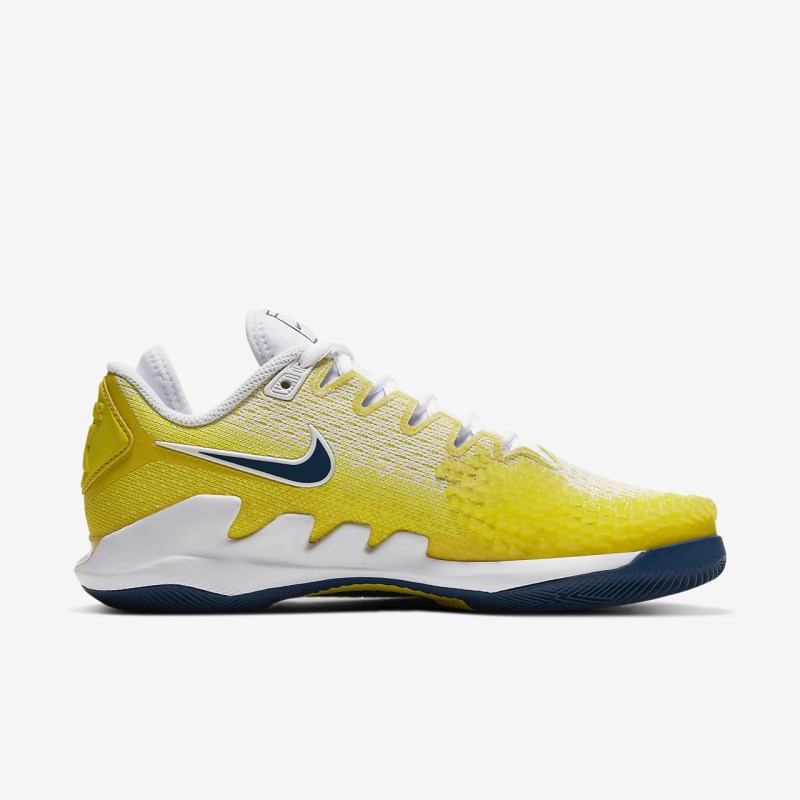 Nike Court Air Zoom Vapor X Knit Tennissko Dame Gul | ZL9198-832
