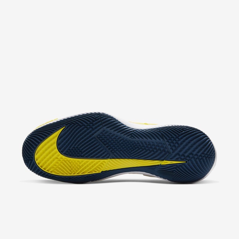 Nike Court Air Zoom Vapor X Knit Tennissko Dame Gul | ZL9198-832