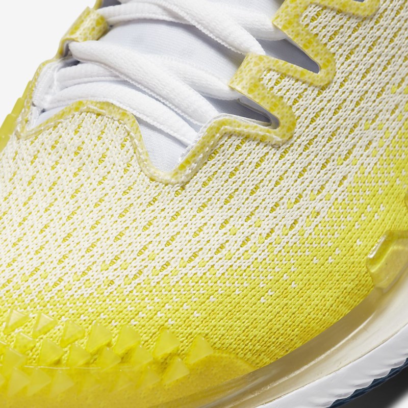 Nike Court Air Zoom Vapor X Knit Tennissko Dame Gul | ZL9198-832