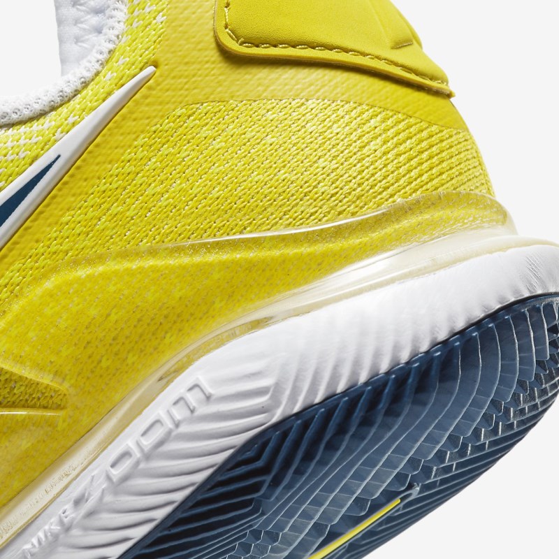 Nike Court Air Zoom Vapor X Knit Tennissko Dame Gul | ZL9198-832