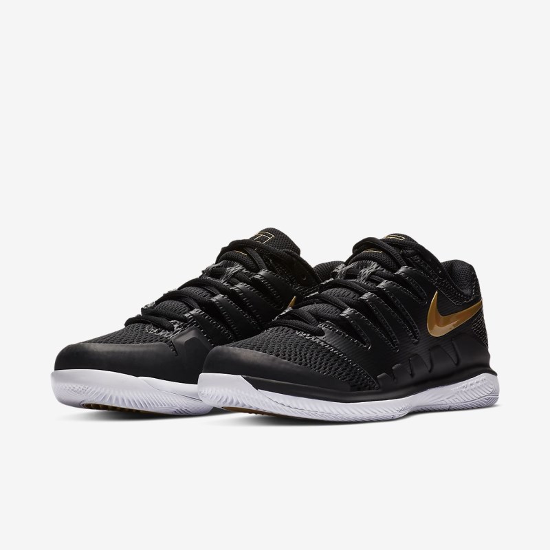 Nike Court Air Zoom Vapor X Tennissko Dame Sort | OQ9866-597