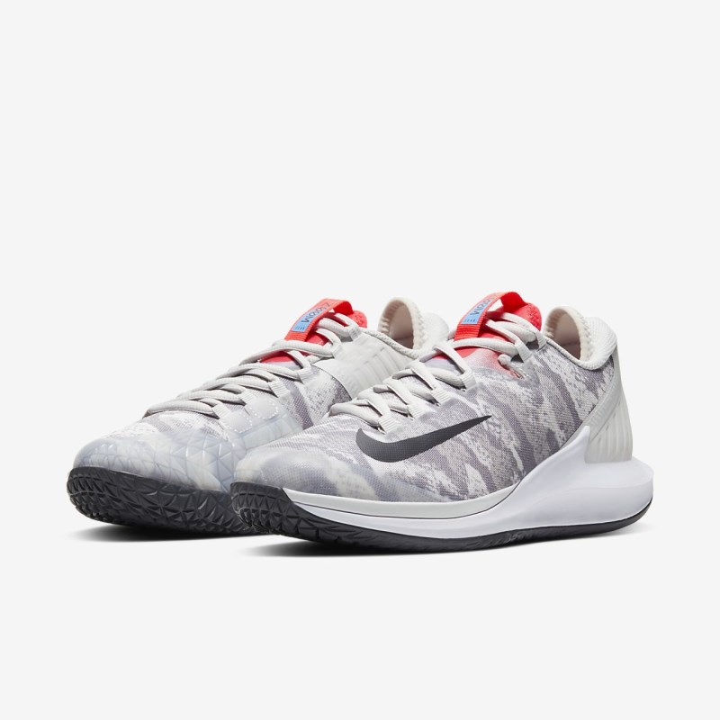 Nike Court Air Zoom Zero Tennissko Dame Grå | DI4011-867