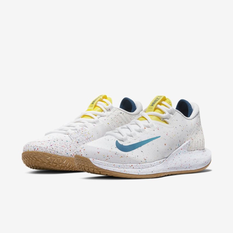 Nike Court Air Zoom Zero Tennissko Dame Hvide | NJ4679-098