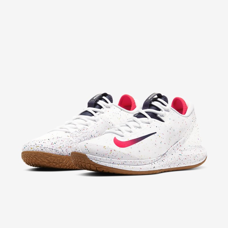 Nike Court Air Zoom Zero Tennissko Herre Hvide | BJ1283-277