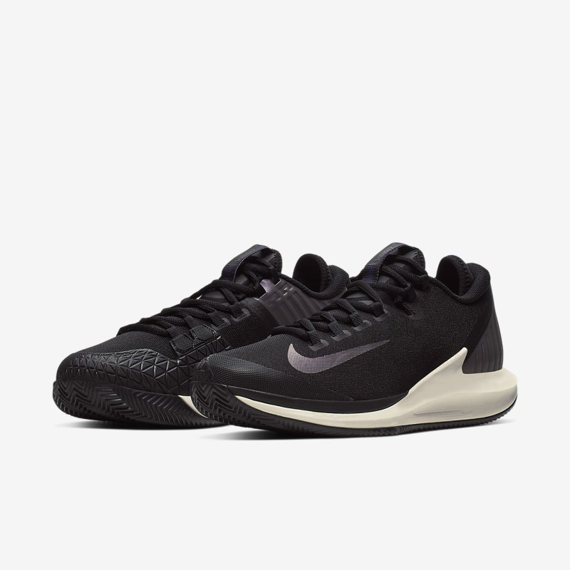 Nike Court Air Zoom Zero Tennissko Herre Sort | WH0860-029