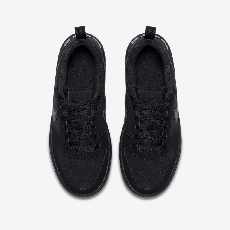 Nike Court Borough Lav Sneakers Børn Sort | NI3149-852