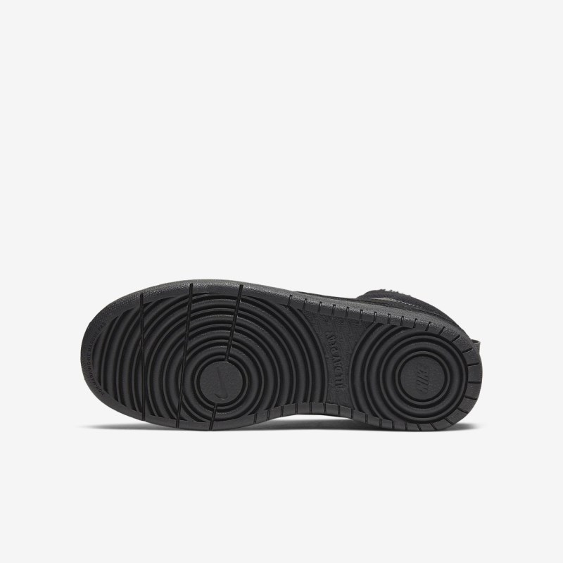 Nike Court Borough Mid 2 Sneakers Børn Sort | ZN2500-958