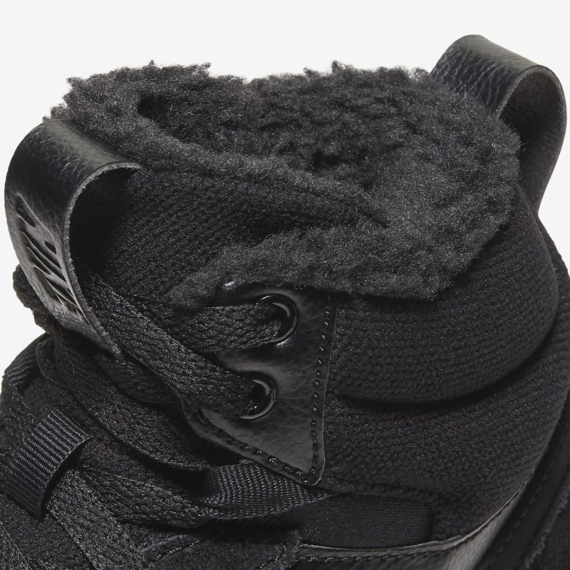 Nike Court Borough Mid 2 Sneakers Børn Sort | ZN2500-958
