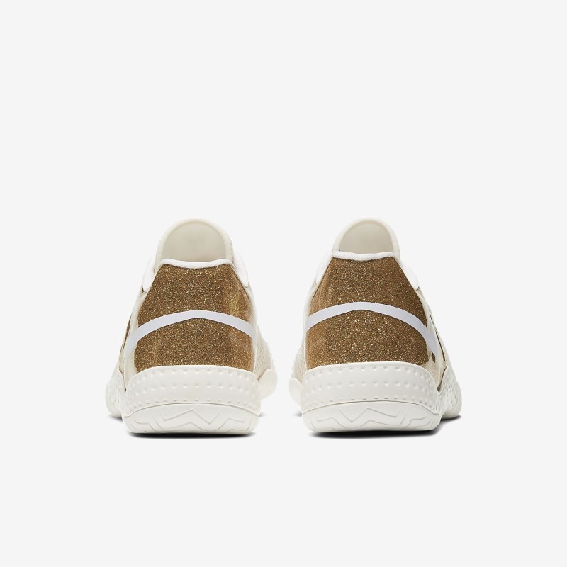 Nike Court Flare 2 Tennissko Dame Guld | CA2262-519