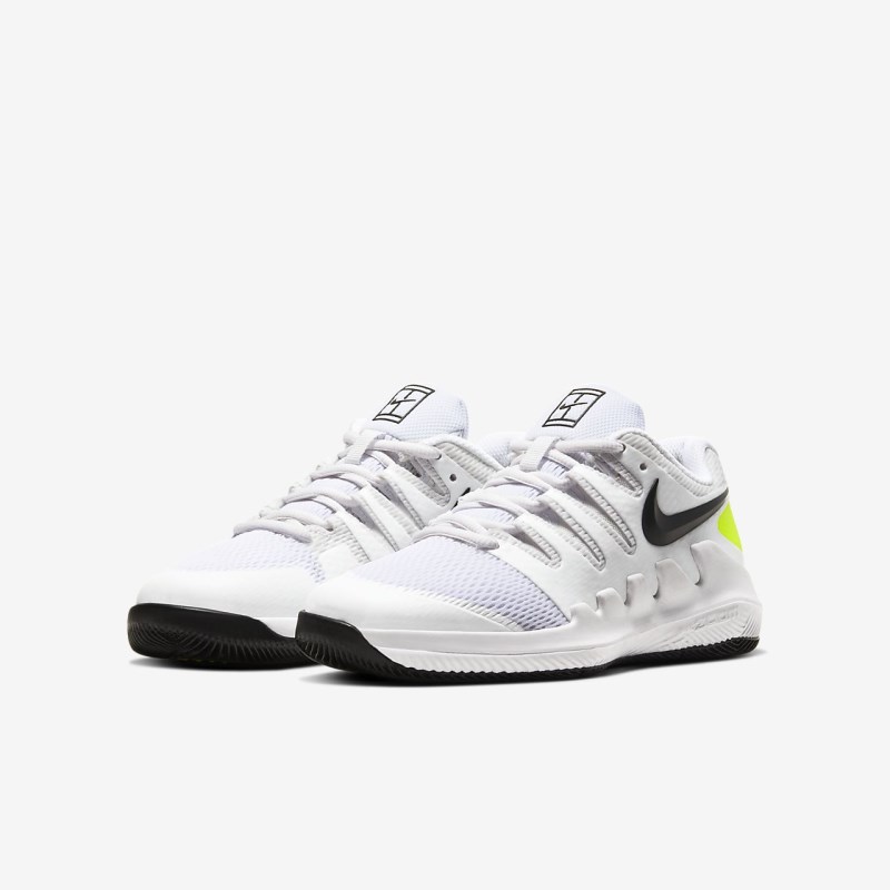 Nike Court Jr. Vapor X Tennissko Børn Hvide | NX0955-483