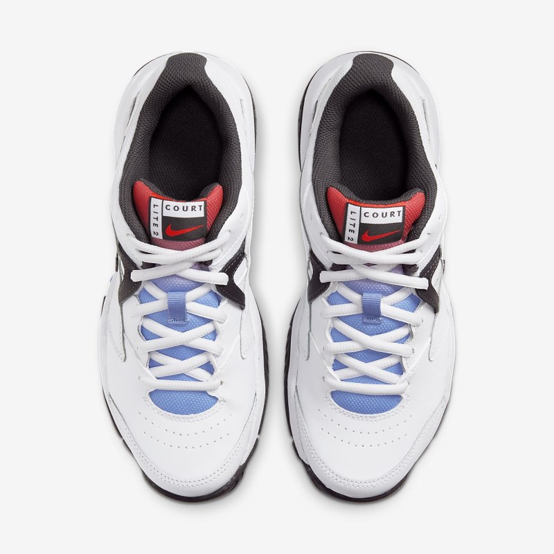 Nike Court Lite 2 Tennissko Dame Hvide | WI0140-226