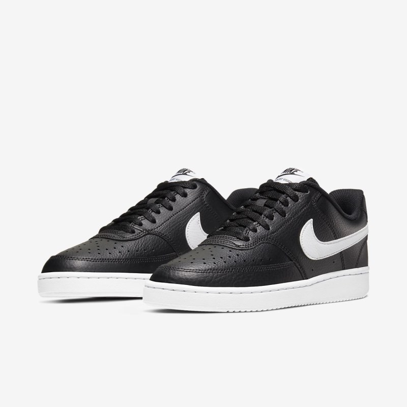 Nike Court Vision Lav Sneakers Dame Sort | CJ8638-906