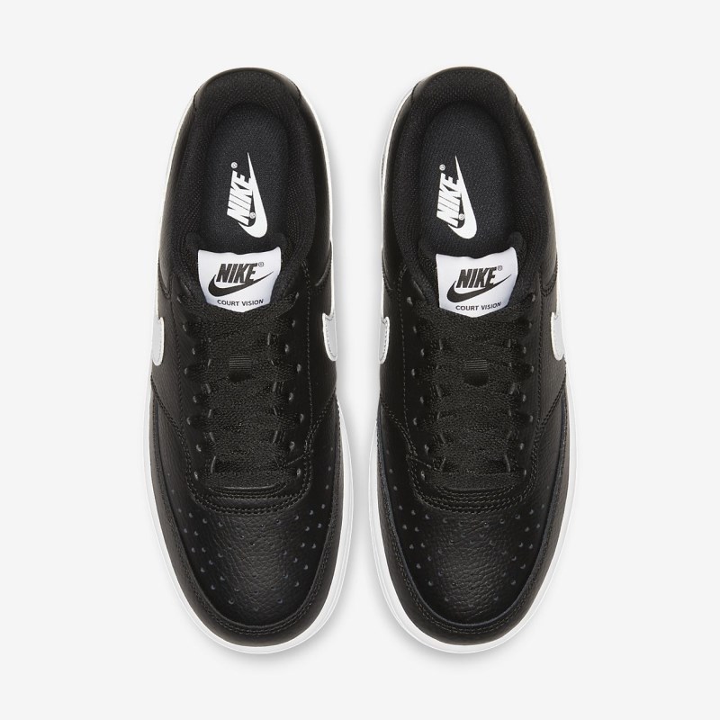 Nike Court Vision Lav Sneakers Dame Sort | CJ8638-906