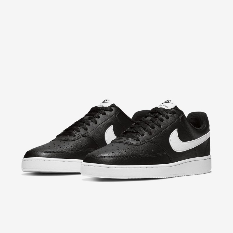 Nike Court Vision Lav Sneakers Herre Sort | HR4927-568