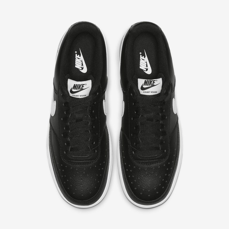 Nike Court Vision Lav Sneakers Herre Sort | HR4927-568